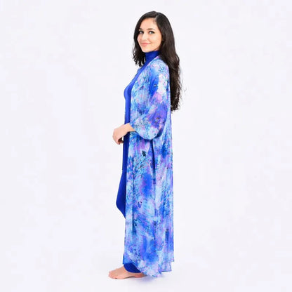 Burkini Prestige Bleu Océan 4 pièces