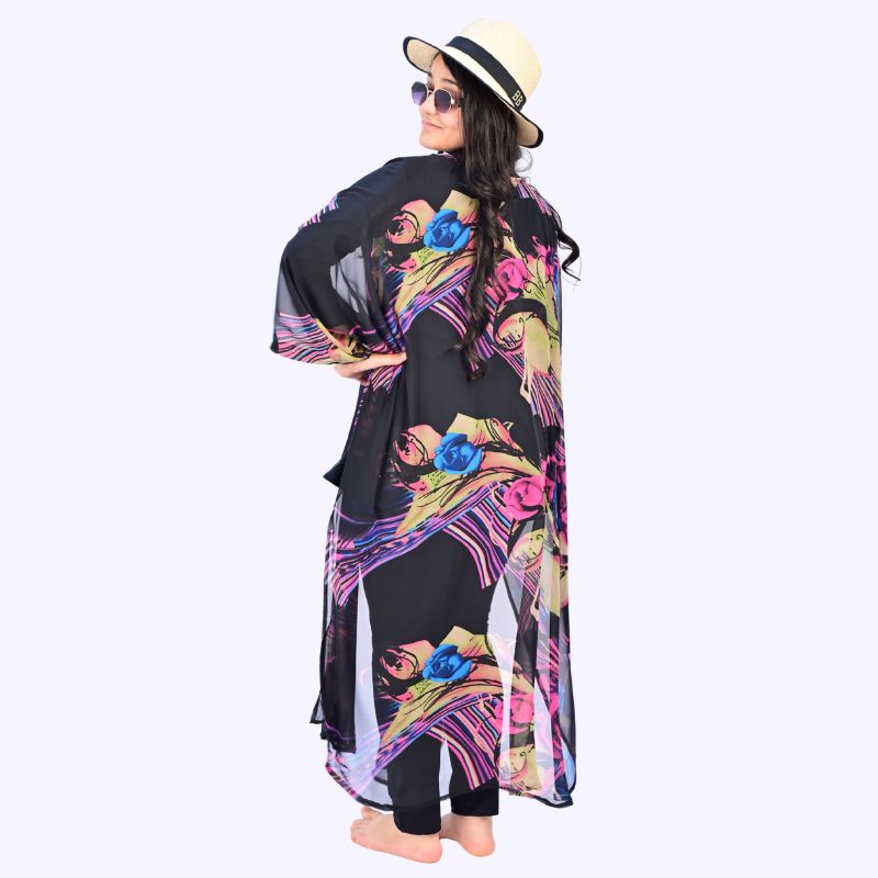 Burkini Prestige Noir Floral