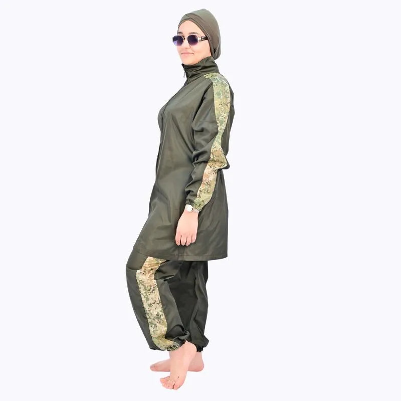 Burkini Atlas kaki